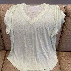 Athleta XL top. Sheer.